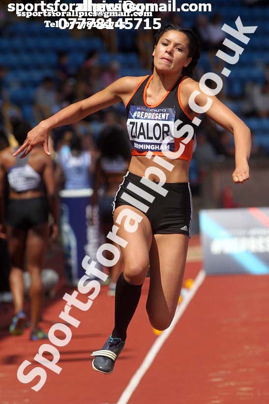 Womens triple jump, World Championship Team Trials, Alexander Stadium, Birmingham